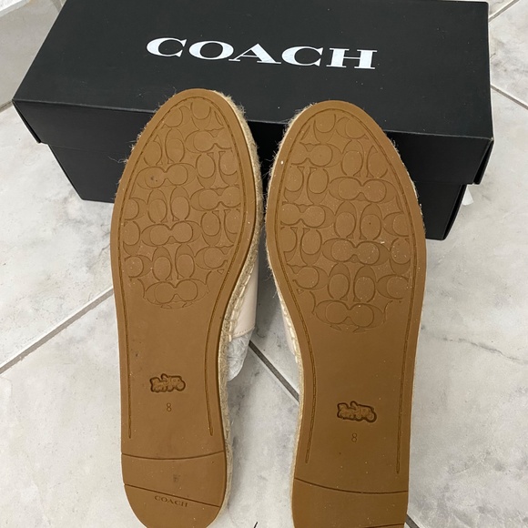 COACH COREY LEATHER ESPADRILLE - Picture 3 of 4